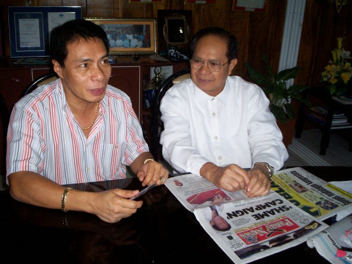 Dr.-Juanito-Acanto-then-president-of-Central-Philippine-University-with-Panay-News-founder-Danny-G.-Fajardo Dr. Juanito Acanto, then president of Central Philippine University with Panay News founder Danny G. Fajardo