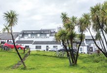 Emperador sustains market dominance in various countries The historic Jura Distillery in Scotland.
