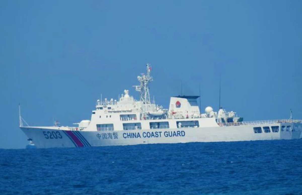 Chinese Coast Guard vessels still in WPS