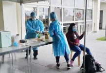 Special risk allowance for over 1,000 Iloilo health frontliners These medical frontliners are stationed at the arrival area of the Iloilo International Airport in Cabatuan, Iloilo to test the arriving residents. President Rodrigo Duterte says he will not ease the quarantine protocols for the returning overseas Filipino workers due to presence of foreign variants of coronavirus disease 2019 in the country. JERRY TREÑAS/FACEBOOK