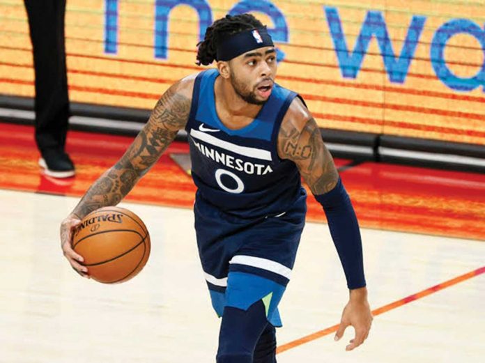 Sports-1-banner D’Angelo Russell fires 27 points for the Minnesota Timberwolves to crush Utah Jazz, 105-104, during their basketball game in Minneapolis, Minnesota, April 26. The victory pushed the Timberwolves to improve to 18-44 win-loss slate this season. AP PHOTO