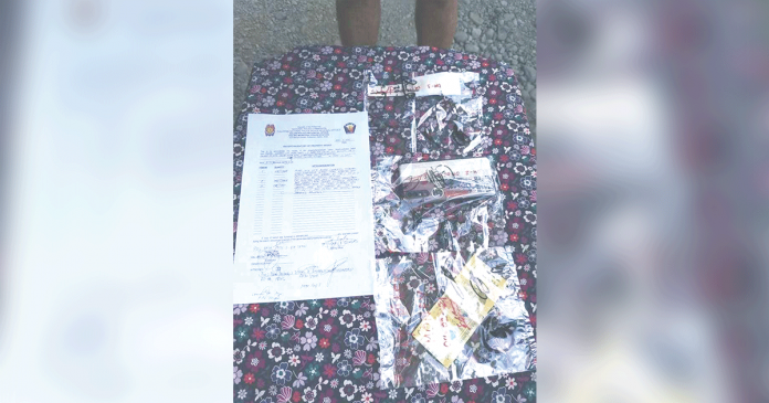 These items were recovered from a drug pushing suspect in Kalibo, Aklan on April 2, 2021. PHOTO BY KIM MELGAREJO