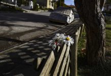 Journalist shot dead in Greece Flowers are placed at the site where journalist Giorgos Karaivaz was murdered in Alimos, on the southern coast of Attica, Greece, 9 April 2021, Dimitris Lampropoulos/Anadolu Agency via Getty Images