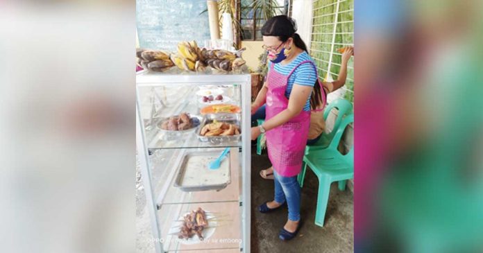 livelihood Virgiemae Anabo, a parent and an ALS Program learner finds livelihood at the Sparcling Food Haus to support her studies. DOLE-6