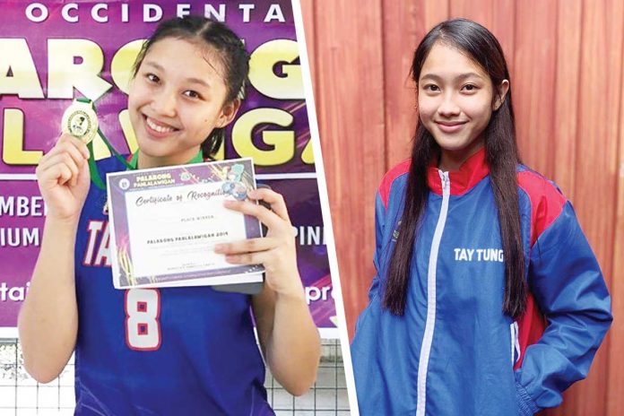 monares Joan Marie Monares (left) and sister Juliane (right) look forward to face each other in the upcoming UAAP women's volleyball competition. FACEBOOK