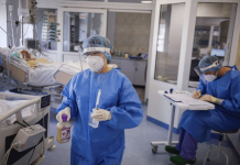 Polish hospitals struggle with surge of COVID patients Photo courtesy of AP