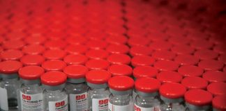 Vials of the Sputnik V vaccine against coronavirus disease 2019. ANTON VAGANOV/REUTERS