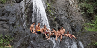 When descending Mount Napulak in Igbaras, Iloilo, tourists can enjoy the tranquil waters in this picturesque spot. PHOTO BY INA POLIDO