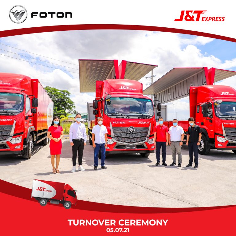 J&T Express celebrates another milestone with Foton
