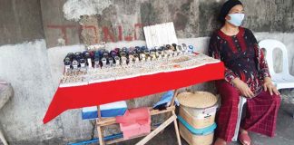 Ramla Hajimanan, 60, of Barangay Divinigracia, La Paz, Iloilo City says her accessory business has been hit hard by the coronavirus pandemic.