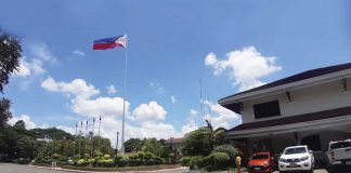 The Philippine flag flies over the historic Santa Barbara town in Iloilo. The town’s public plaza was the site of the first raising of the Philippine flag outside Luzon on Nov. 17, 1898 five months after General Emilio Aguinaldo declared Philippine independence from Spain in Kawit, Cavite on June 12, 1898. JAPHET FAJARDO/PN