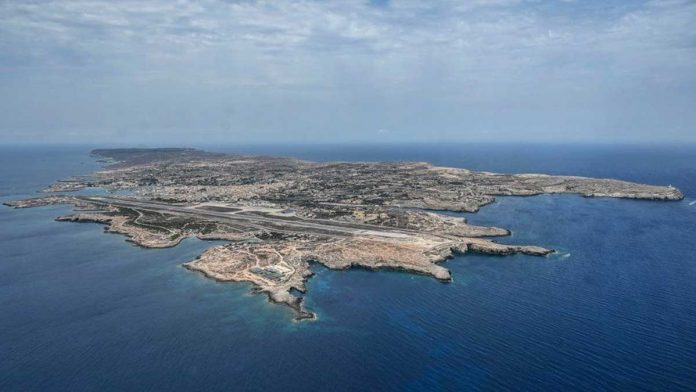 The Italian island of Lampedusa is one of the main arrival points for people wanting to reach Europe. GETTY IMAGES The Italian island of Lampedusa is one of the main arrival points for people wanting to reach Europe. GETTY IMAGES