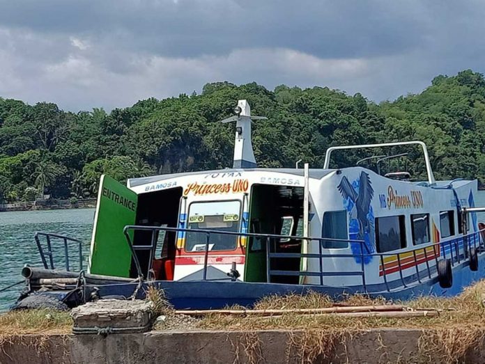 This modernized steel vessel transports passengers from Buenavista, Guimaras to Iloilo City and back. After a sea tragedy in 2019, fiberglass and modernized boats replaced the wooden ones for a safer voyage. PANAY NEWS PHOTO
