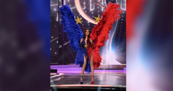 rabiya-mu Ilongga Rabiya Mateo dazzles in her national costume. She is gearing up for the Miss Universe 2020 preliminaries today at the Seminole Hard Rock Hotel & Casino in Hollywood, Florida, USA. PHOTO COURTESY OF BENJAMIN ASKINAS/MUO