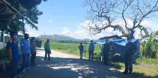 Mayor Christopher Piccio has ordered the lockdown of Barangay Rombang after the village recorded six coronavirus disease cases. PHOTOS FROM FACEBOOK PAGE OF MAYOR CHRISTOPHER PICCIO