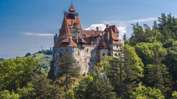 romania This 14th-century Romanian castle is believed to be the inspiration for Bram Stoker’s novel Dracula. GETTY IMAGES