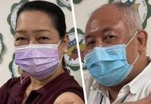 Guimaras’ Cong. Ma. Lucille Nava and husband Joaquin Carlos Rahman Nava had themselves vaccinated against coronavirus disease 2019 in April with Sinovac.