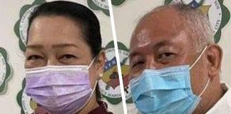 Guimaras’ Cong. Ma. Lucille Nava and husband Joaquin Carlos Rahman Nava had themselves vaccinated against coronavirus disease 2019 in April with Sinovac.