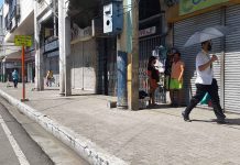 Iloilo City’s downtown area is noticeably quiet. The city remains under modified enhanced community quarantine until the end of June. JAPHET FAJARDO/PN