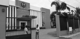 The Department of Public Works and Highways (DPWH) Iloilo 4th Engineering Office in Barangay Bolong Oeste, Santa Barbara, Iloilo. JAPHET FAJARDO/PN