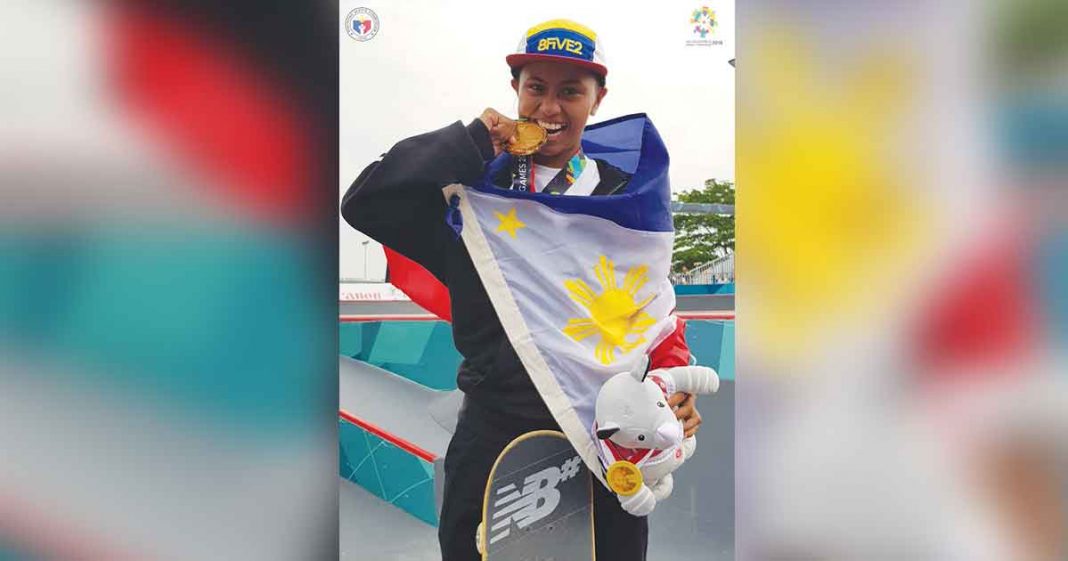 Filipina skateboarder qualifies for 2020 Tokyo Olympics
