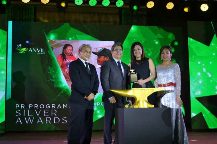 GBP receives Silver Anvil Award for its Adopt-A-Health Center Program during the 55th Anvil Awards.