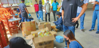 These products from African swine fever-affected Luzon and Mindanao were confiscated by the Iloilo Provincial ASF Task Force. PHOTO BY DR. DAREL TABUADA/FB