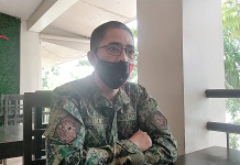 Police Brigadier General Rolando Miranda on two trainee cops caught intoxicated while on duty: “This should not be the actuation of a police trainee.”