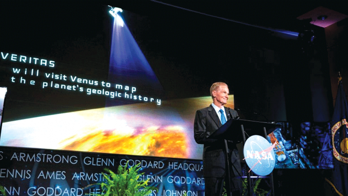 nasa NASA’s chief Bill Nelson says the two new missions will examine Venus’ atmosphere and geological features. REUTERS