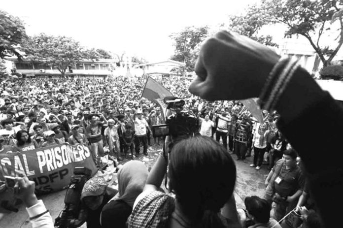 news-eleazar The Reds: Philippine National Police chief Guillermo Eleazar makes a stinging remark that the CPP-NPA will never embrace peace talks. KARLOS MANLUPIG/INQUIRER MINDANAO