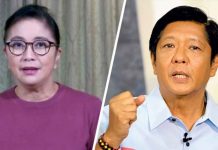 Former senator Bongbong Marcos (right) will not give up his epic legal battle with Vice President Robredo (left). PHILIPPINE DAILY INQUIRER