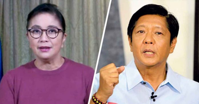 robredo-marcos Former senator Bongbong Marcos (right) will not give up his epic legal battle with Vice President Robredo (left). PHILIPPINE DAILY INQUIRER