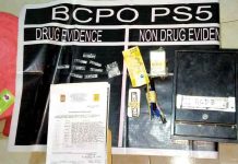 Tangub buy-bust nets ‘pusher’ These were the items recovered from a 35-year-old suspect in a buy-bust operation in Barangay Tangub, Bacolod City on June 23. POLICE STATION 5