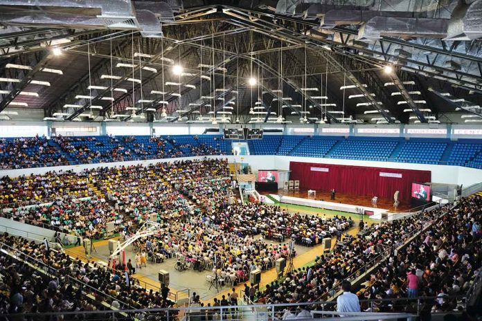 JW-pr Convention of Jehovah's Witnesses at Victorias Sports and Amusement Center, Victorias, Negros Occidental.