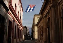 Mexico readies navy ships to bring food, supplies to Cuba A Cuban flag flies over a street amid concerns about the spread of the coronavirus disease 2019 in downtown Havana, Cuba. REUTERS/ALEXANDRE MENEGHINI