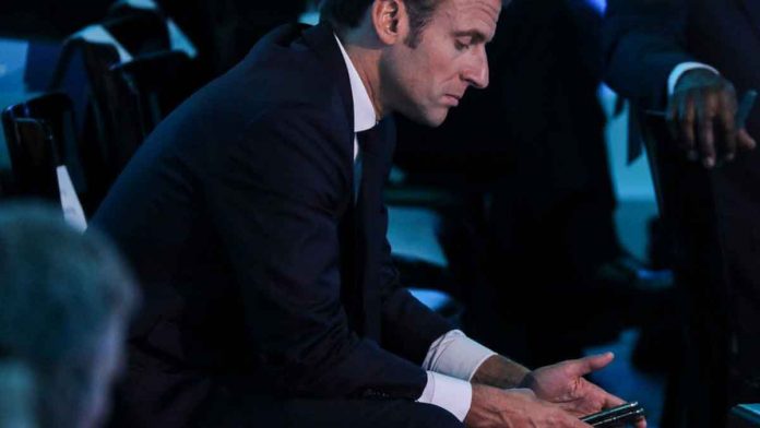French President Emmanuel Macon orders an overhaul of security protocols in wake of reports about his phone being targeted. GETTY IMAGES