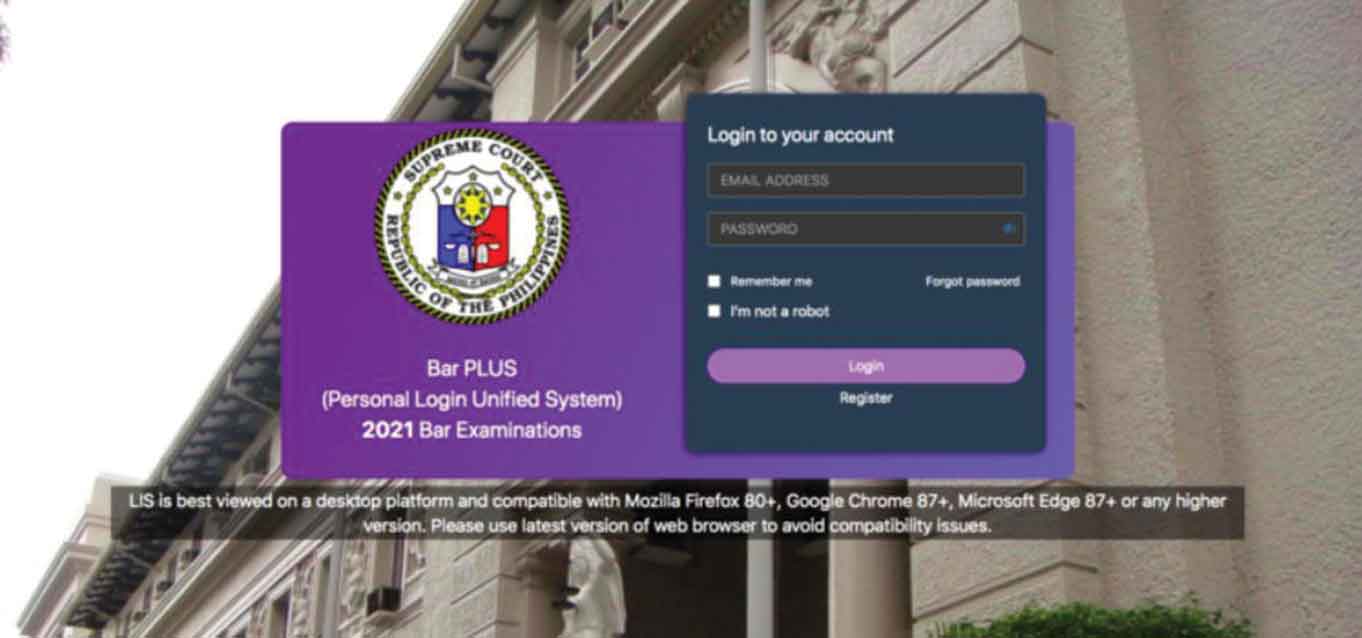 Bar PLUS exam app launched