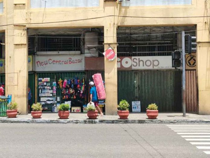 Some businesses in the city of Iloilo halted operations due to the imposed enhanced community quarantine. The province and city of Iloilo were currently under the strictest lockdown due to the surge of COVID cases. PANAY NEWS PHOTO