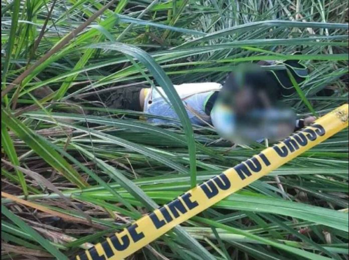 Body of Wilson Yanog Jr., a suspected New People’s Army member. VIA INQUIRER