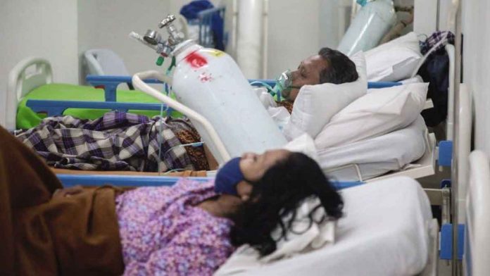 indonesia-oxygen-crisis In Indonesia, oxygen supplies have been running low for days. GETTY IMAGES
