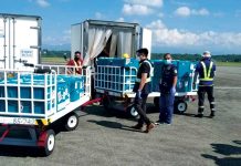 ‘KEEP THEM COLD’ Round-the-clock monitoring of COVID vaccines a must Boxes of the China-made CoronaVac vaccines against coronavirus disease 2019 (COVID-19) arrive at the Iloilo International Airport. More anti-coronavirus shots would be allocated to Western Visayas starting this month, assured Interior Undersecretary Epimaco Densing III. CAAP ILOILO INTERNATIONAL AIRPORT