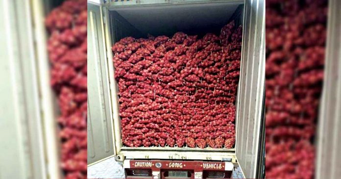 red-onions Ten million worth of smuggled red onions were seized by the Bureau of Customs on July 17. The shipment came from China, and the agricultural product was declared as yellow onions. BOC