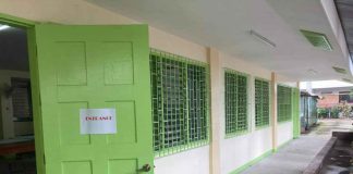Local government units are allowed to use specified Department of Education facilities as temporary isolation facilities as a last resort, like these classrooms at Kalibo Elementary School. PHOTO BY MELJAN TORRES