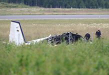 Skydivers killed in Swedish plane crash Photo courtesy of AP