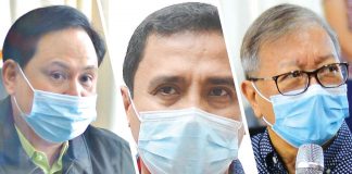 (from left tp right) DEFENSOR, CONTRERAS, MIRAFLORES