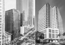 NEO renews Cleanergy pact with AboitizPower Three/NEO (left) and Five/NEO (right) buildings in Bonifacio Global City, Taguig.