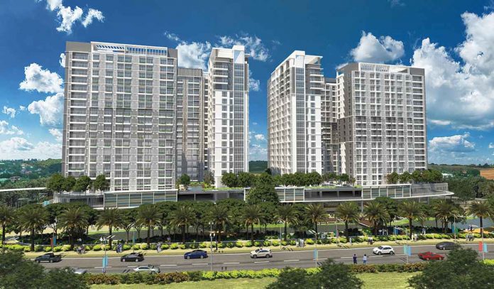 Suntrust One Lakeshore Drive facade in Davao City