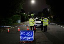 6 dead, including suspect, in England mass shooting A police cordon near the scene of a mass shooting incident in the Keyham area of Plymouth, in southwest England, on Thursday. PA VIA AP