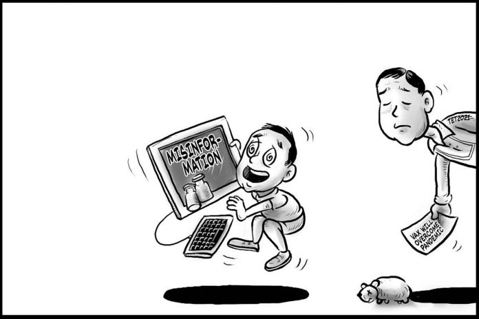 Editorial Cartoon for August 14, 2021.