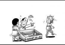 Editorial Cartoon for August 16, 2021.